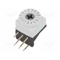 TER-16H; Encoding switch; HEX/BCD; Pos: 16; THT; Rcont max: 80mΩ; 7Ncm; SUNGMUN ELECTRONICS CO., LTD. TER-16H; Encoding switch; HEX/BCD; Pos: 16; THT; Rcont max: 80mΩ; 7Ncm; SUNGMUN ELECTRONICS CO., LTD.