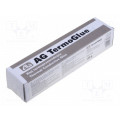 ART.AGT-180; Heat transfer glue; white; 120g; Termoglue; 1W/mK; max.200°C; 2MPa; AG TERMOPASTY
