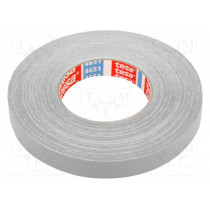 ; Tape: duct; W: 19mm; L: 50m; Thk: 310um; grey; natural rubber; 13%; TESA ; Tape: duct; W: 19mm; L: 50m; Thk: 310um; grey; natural rubber; 13%; TESA