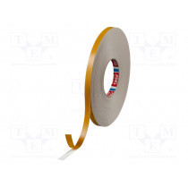 04957-00007-00; Tape: fixing; W: 12mm; L: 25m; Thk: 1.1mm; double-sided; acrylic; 80°C; TESA 04957-00007-00; Tape: fixing; W: 12mm; L: 25m; Thk: 1.1mm; double-sided; acrylic; 80°C; TESA