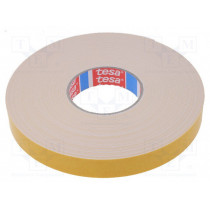 04957-00009-00; Tape: fixing; W: 25mm; L: 25m; Thk: 1.1mm; double-sided; acrylic; 80°C; TESA 04957-00009-00; Tape: fixing; W: 25mm; L: 25m; Thk: 1.1mm; double-sided; acrylic; 80°C; TESA