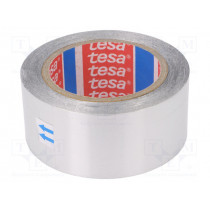 60650-00002-00; Tape: duct; W: 50mm; L: 50m; Thk: 50um; grey; acrylic; aluminium; 3%; TESA 60650-00002-00; Tape: duct; W: 50mm; L: 50m; Thk: 50um; grey; acrylic; aluminium; 3%; TESA