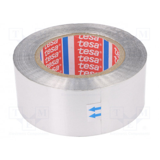 60670-00002-00; Tape: duct; W: 50mm; L: 50m; Thk: 70um; grey; acrylic; aluminium; 3%; TESA 60670-00002-00; Tape: duct; W: 50mm; L: 50m; Thk: 70um; grey; acrylic; aluminium; 3%; TESA