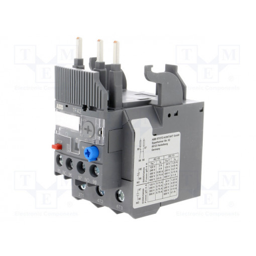 1SAZ721201R1043; Thermal relay; Series: AF; Leads: screw terminals; 7.6÷10A; ABB
