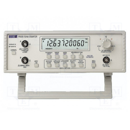 ; Meter: frequency; LCD; Channels: 2; f range: 0,001÷3000MHz; 5÷40°C; AIM-TTI ; Meter: frequency; LCD; Channels: 2; f range: 0,001÷3000MHz; 5÷40°C; AIM-TTI