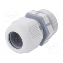 THA.451.C2E; Cable gland; PG16; IP68; Mat: polyamide; grey; UL94V-2; TECHNO THA.451.C2E; Cable gland; PG16; IP68; Mat: polyamide; grey; UL94V-2; TECHNO