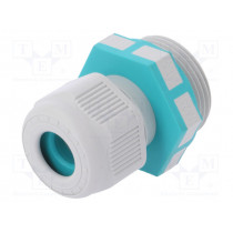 THA.452.B1E; Cable gland; M25; IP68; Mat: polyamide; grey; UL94V-2; TECHNO THA.452.B1E; Cable gland; M25; IP68; Mat: polyamide; grey; UL94V-2; TECHNO
