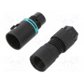 THB.381.A3E; Connector: AC supply; screw terminal; male; TH381; 7÷8mm; 400V; TECHNO