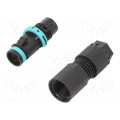 THB.381.B3E; Connector: AC supply; screw terminal; female; TH381; 7÷8mm; 400V; TECHNO