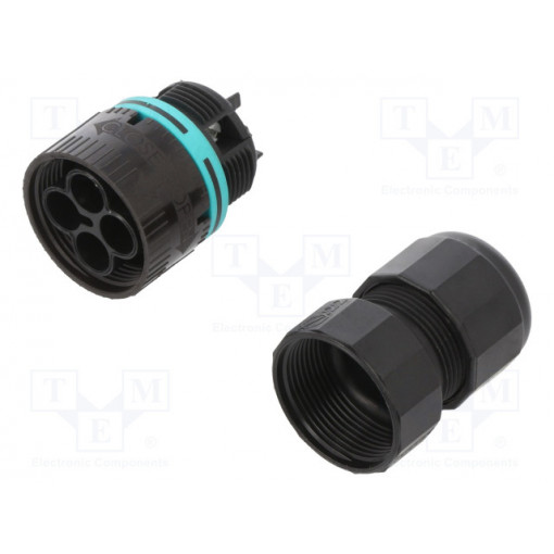 THB.387.A2A; Connector: AC supply; screw terminal; male; TH387; 7÷12mm; 450V; TECHNO