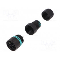 THB.387.A3A; Connector: AC supply; screw terminal; male; TH387; 7÷12mm; 450V; TECHNO