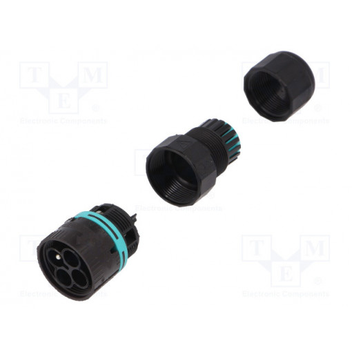 THB.387.A3A; Connector: AC supply; screw terminal; male; TH387; 7÷12mm; 450V; TECHNO