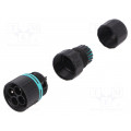 THB.387.A4A; Connector: AC supply; screw terminal; male; TH387; 7÷12mm; 450V; TECHNO