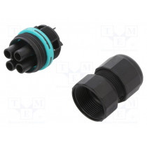 THB.387.B2A; Connector: AC supply; screw terminal; female; TH387; 7÷12mm; 450V; TECHNO