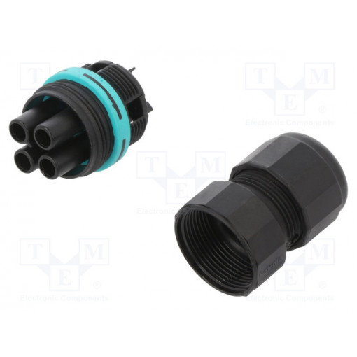 THB.387.B2A; Connector: AC supply; screw terminal; female; TH387; 7÷12mm; 450V; TECHNO