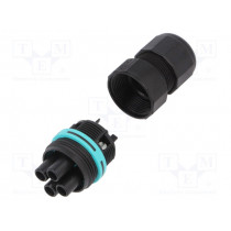THB.387.B3A; Connector: AC supply; screw terminal; female; TH387; 7÷12mm; 450V; TECHNO