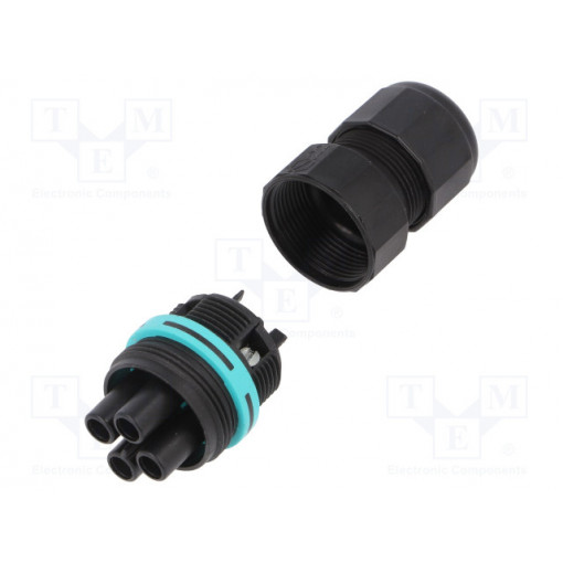 THB.387.B3A; Connector: AC supply; screw terminal; female; TH387; 7÷12mm; 450V; TECHNO