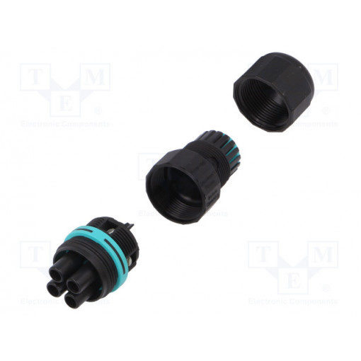 THB.387.B4A; Connector: AC supply; screw terminal; female; TH387; 7÷12mm; 450V; TECHNO
