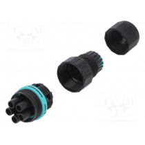 THB.387.B5A; Connector: AC supply; screw terminal; female; TH387; 7÷12mm; 450V; TECHNO