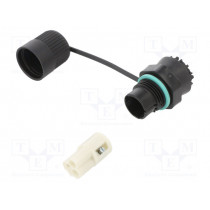 THF.386.A1A; Connector: AC supply; screw terminal; female; TH386; 400V; ways: 3; TECHNO
