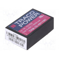 THM 10-4811WI; Converter: DC/DC; 10W; Uin: 18÷75V; 5VDC; Iout: 2000mA; DIP24; 14g; TRACO POWER