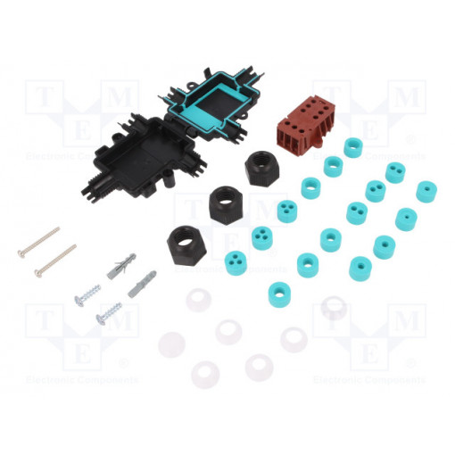 THR.200.S3M; Connector: AC supply; screw terminal; TH200; 2.5÷9.5mm; 250V; IP67; TECHNO