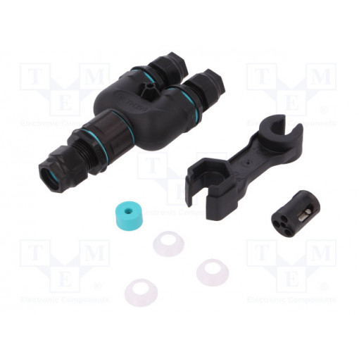 THR.399.S3C; Connector: AC supply; screw terminal; TH399; 6÷13.5mm; 0.5÷1.5mm2; TECHNO