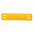 TIPTAG-HF-15X65-POYE; Identification tags; Width: 15mm; Colour: yellow; L: 65mm; -40÷90°C; HELLERMANNTYTON