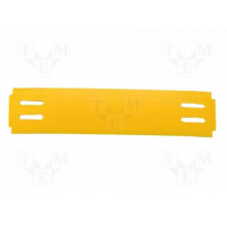 TIPTAG-HF-15X65-POYE; Identification tags; Width: 15mm; Colour: yellow; L: 65mm; -40÷90°C; HELLERMANNTYTON