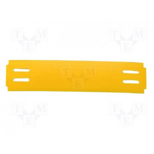 TIPTAG-HF-15X65-POYE; Identification tags; Width: 15mm; Colour: yellow; L: 65mm; -40÷90°C; HELLERMANNTYTON
