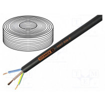 37010T; Wire; H07RN-F,TITANEX®; stranded; Cu; 1x70mm2; rubber; black; HELUKABEL