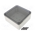 11100701; Enclosure: multipurpose; X: 180mm; Y: 182mm; Z: 90mm; TK PS; grey; SPELSBERG