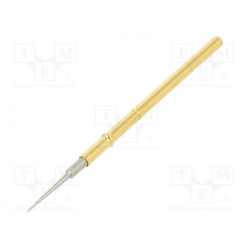 TK35N.12.0,80.S.170.R; Test probe; Operational spring compression: 6.4mm; 3A; Ø: 0.8mm; TEKON