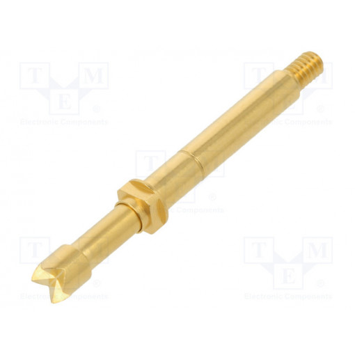 TK36SCR.02.3,00.S.300.A; Test probe; Operational spring compression: 4mm; Min.pitch: 4mm; TEKON