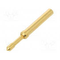TK37N.06.2,30.M.300.A; Test probe; Operational spring compression: 4.5mm; 3A; Ø: 2.3mm; TEKON