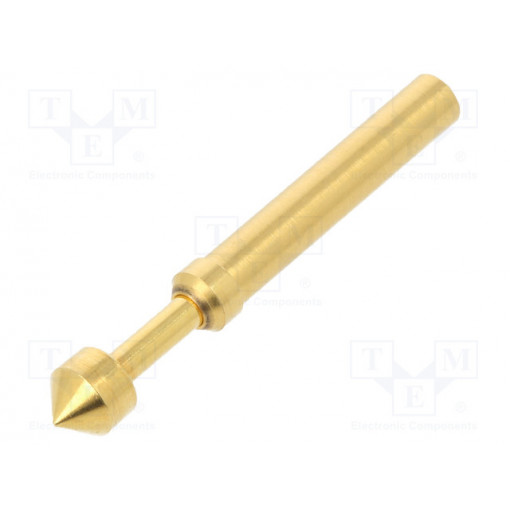 TK37N.06.4,00.M.300.A; Test probe; Operational spring compression: 4.5mm; 3A; Ø: 4mm; TEKON