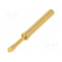 TK37N.08.2,30.M.300.A; Test probe; Operational spring compression: 4.5mm; 3A; Ø: 2.3mm; TEKON