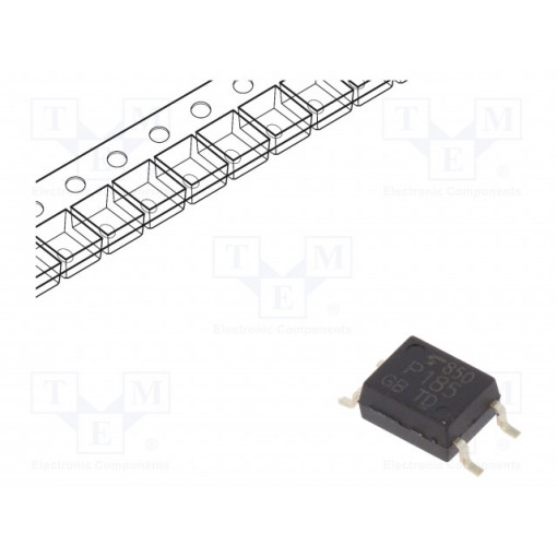TLP185(GB-TPL,SE(T; Optocoupler; SMD; Channels: 1; Out: transistor; Uinsul: 3.75kV; SO6; TOSHIBA
