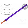 0243 002 43; Wire; TLY; stranded; Cu; 0.35mm2; violet; PVC; 150V; 500m; Class: 5; TECHNOKABEL