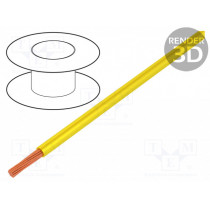 0243 002 30; Wire; TLY; stranded; Cu; 0.35mm2; yellow; PVC; 150V; 500m; Class: 5; TECHNOKABEL 0243 002 30; Wire; TLY; stranded; Cu; 0.35mm2; yellow; PVC; 150V; 500m; Class: 5; TECHNOKABEL
