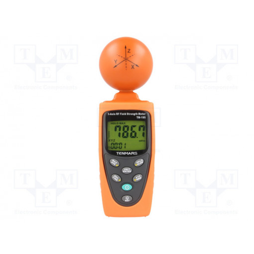 TM-195; Meter: electric field strength; LCD 4,5 digit (19999); TENMARS