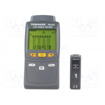 TM-902; Tester: LAN wiring; Dim: 156x73x35mm; Measured cable l: max.255m; TENMARS