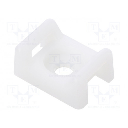 TM3S10-C; Cable tie holder; polyamide; UL94V-2; natural; Ht: 9.4mm; L: 21.9mm; PANDUIT
