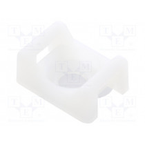 TM3S25-C; Cable tie holder; polyamide; UL94V-2; natural; Ht: 9.6mm; L: 22.3mm; PANDUIT