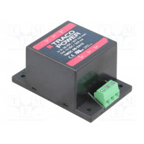 TMDC 06-2412; Converter: DC/DC; 6W; Uin: 9÷36V; Uout: 12VDC; Iout: 500mA; 49g; OUT: 1; TRACO POWER