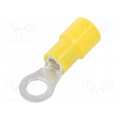 TMEX 5.5-5S; Ring terminal; M5; Ø: 5.3mm; 2.63÷6.64mm2; crimped; for cable; NICHIFU TMEX 5.5-5S; Ring terminal; M5; Ø: 5.3mm; 2.63÷6.64mm2; crimped; for cable; NICHIFU