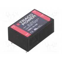 TMPS 10-109; Converter: AC/DC; 10W; Uout: 9VDC; Iout: 1100mA; 83%; Mounting: PCB; TRACO POWER