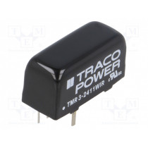 TMR 3-2411WIR; Converter: DC/DC; 3W; Uin: 9÷36V; 5VDC; Iout: 600mA; SIP8; 5.9g; OUT: 1; TRACO POWER