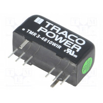 TMR 3-4810WIR; Converter: DC/DC; 3W; Uin: 18÷75V; 3.3VDC; Iout: 700mA; SIP8; 5.9g; TRACO POWER