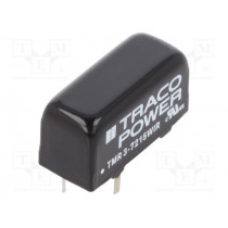 TMR 3-7215WIR; Converter: DC/DC; 3W; Uin: 43÷160V; 24VDC; Iout: 125mA; SIP8; 5.9g; TRACO POWER